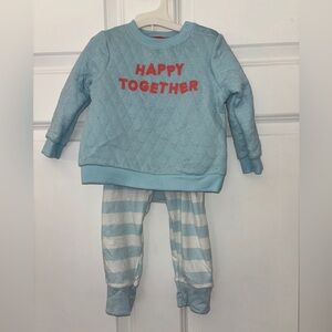 Cat & Jack 2 pc outfit “Happy Together” size 18mo